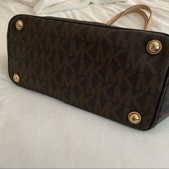 MICHAEL KORS Tote bag brown monogram - Picture 4 of 10